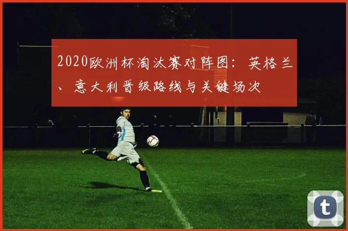 2020欧洲杯淘汰赛对阵图：英格兰、意大利晋级路线与关键场次